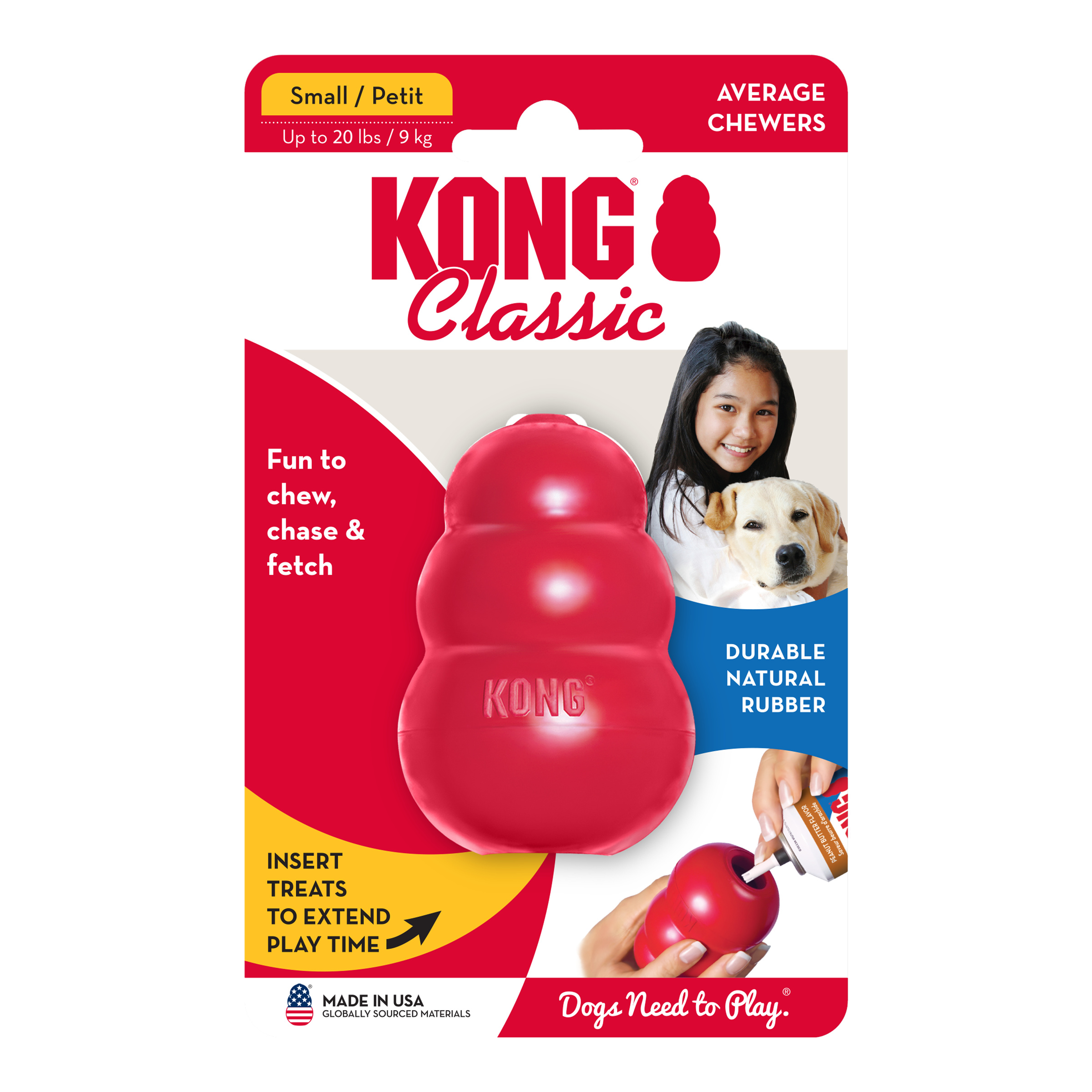 KONG Classique – Petit 